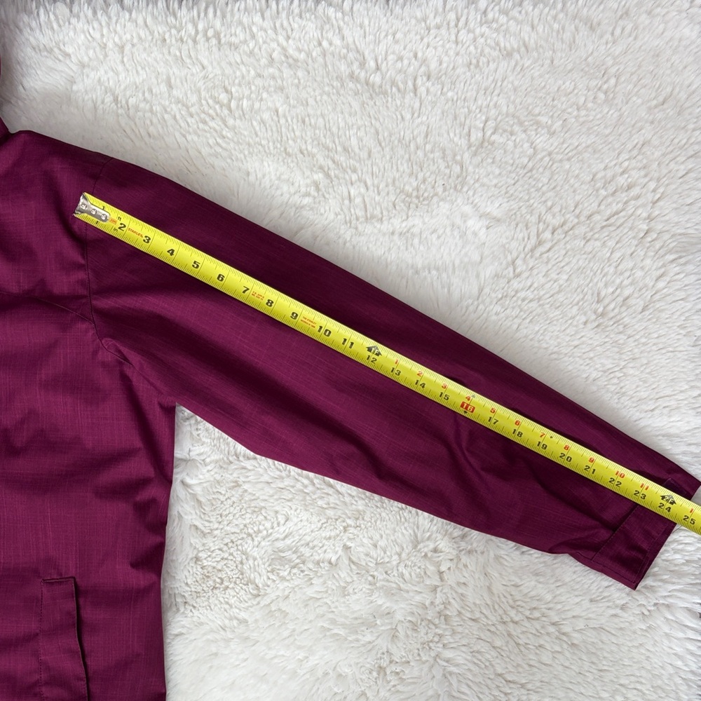 Columbia Maroon Hooded Jacket - Picture 15 of 17